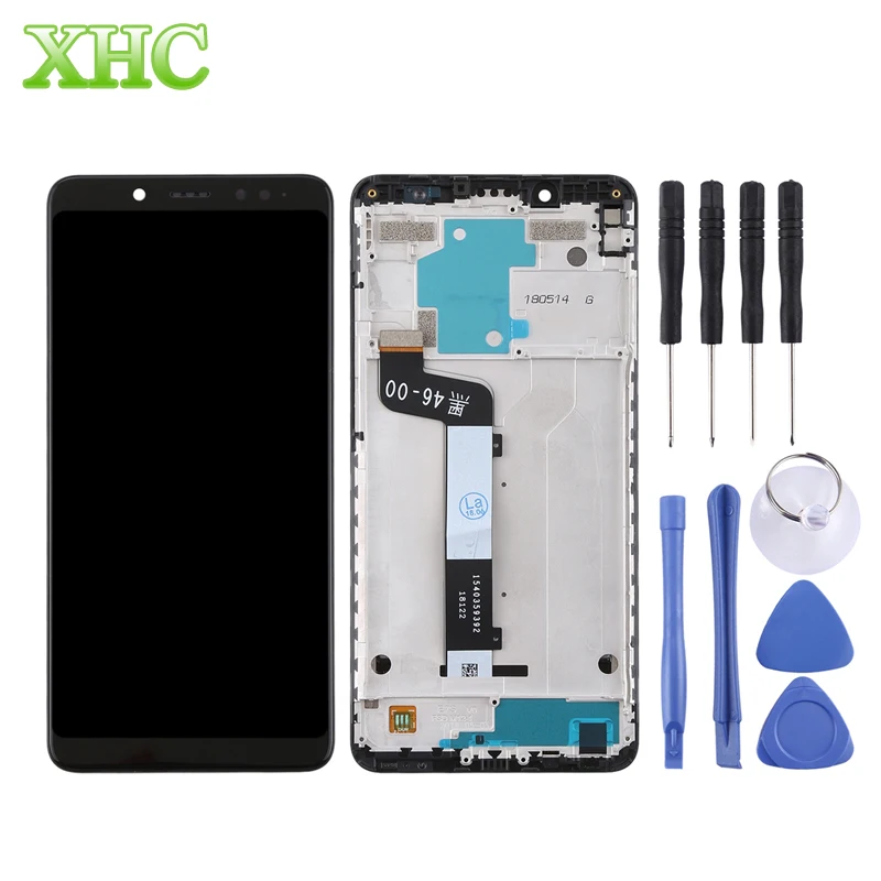 

LCD Screen Digitizer Full Assembly with Frame for Xiaomi Redmi Note 5 Smartphone Replacement Spare Parts