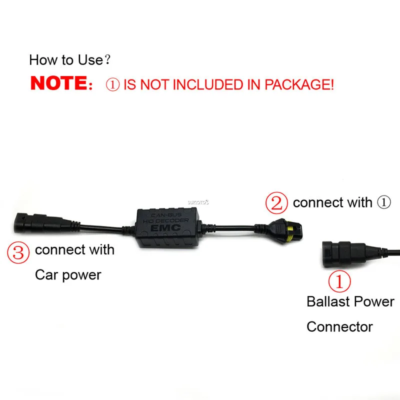 SUKIOTO AC 12V 70W Xenon HID Kit Xenon H7 H1 H3 H11 HB3 HB4 9012 D2H 5500K HID Bulb 70W DLT F7 Fast Bright Ballast Kit Xenon H7 HID (2)