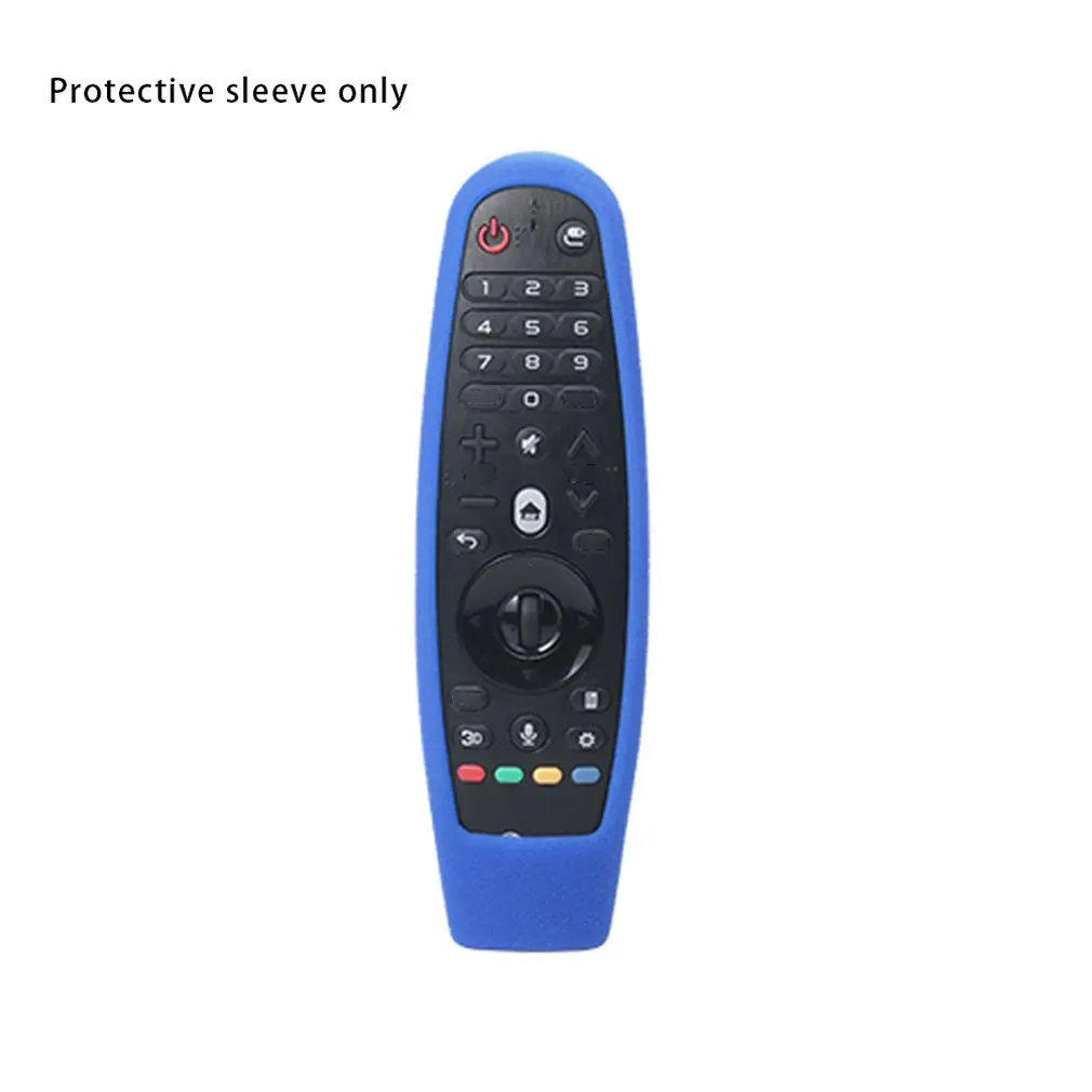 1 PC Remote Control Silicone Case Shockproof Remote Control Case Cover Magic Remote Protector(for AN-MR600 AN-MR650