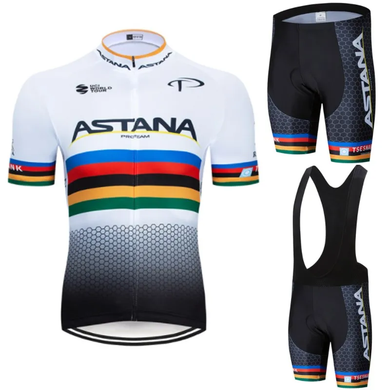 2019 الأبيض أستانا للدراجات فريق جيرسي 20D سراويل البيك القصيرة مجموعة سريعة الجافة رجل دراجة الملابس فريق برو الدراجة مايوه في Culotte 2019 الأبيض أستانا للدراجات فريق جيرسي 20D سراويل البيك القصيرة مجموعة سريعة الجافة رجل دراجة الملابس فريق برو الدراجة مايوه في Culotte