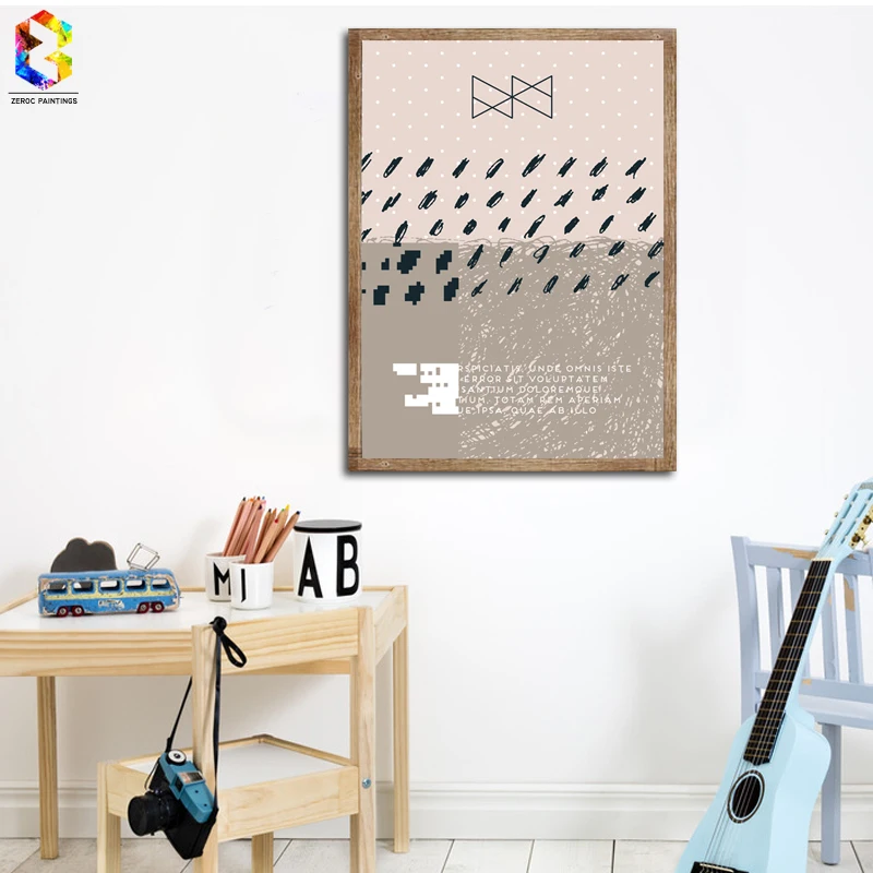 

ZeroC Nordic Home Accessories Canvas Art Print Poster, Wall Painting for Living Room Decor, Japanese Minimalist Decoration