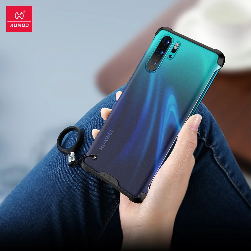 

XUNDD Bezelless phone case for HUAWEI P30 Pro bumper protective cases matte frosted cute candy colorful martin
