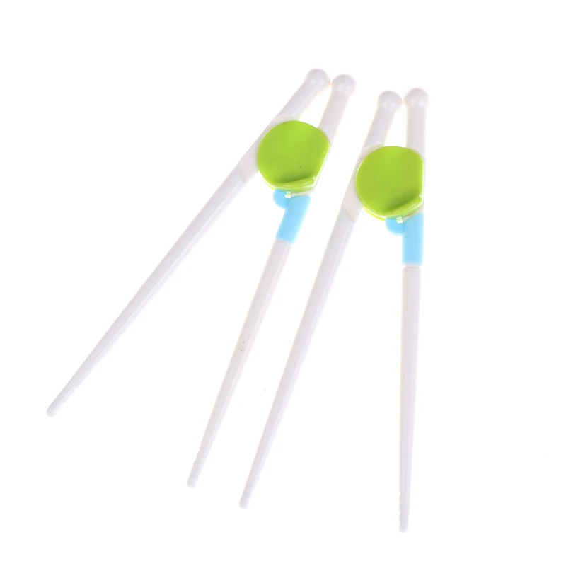 1 пара ChildrenChopsticks для правой палочки дозирующая детская ложка детей Детские