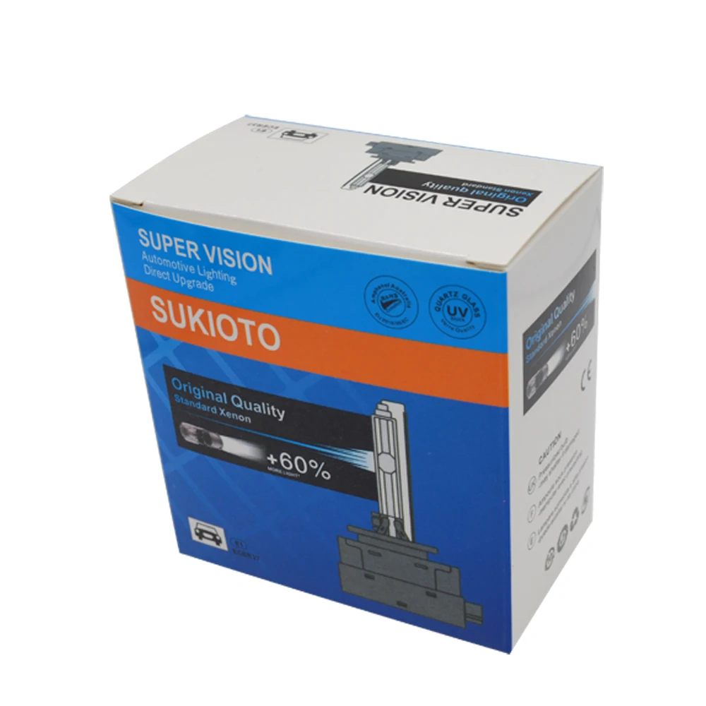 Ксеноновая фара SUKIOTO Xenon 6000K D1S 4300K D3S 5000K 8000K 3000K желтый 35 Вт 55 ксеноновая hid комплект