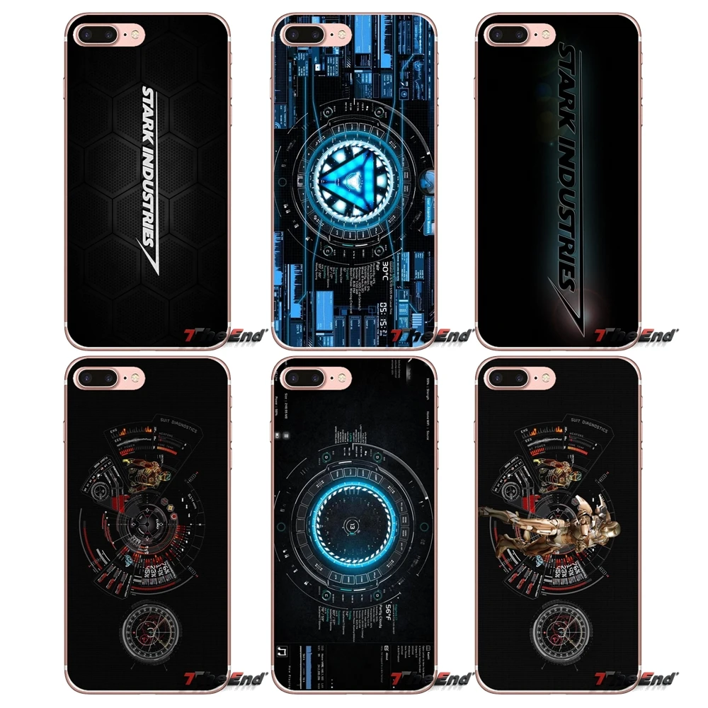 Для iPhone X 4 4S 5 5S 5C SE 6 6S 7 8 Plus Samsung Galaxy J1 J3 J5 J7 A3 A5 2016 2017 Stark Industries Железный человек