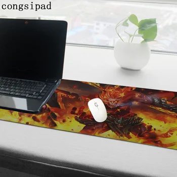

300*900*2MM Large Gaming Mouse Pad Lock Edge Rubber Speed Mouse Mat Mouse Pad Soft office Mouse Mat For Office/Home Use