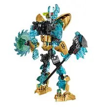Стиль KSZ 613-1 Биохимический воин Bionicle Ekimu маска производитель строительные блоки игрушки Совместимые 71312