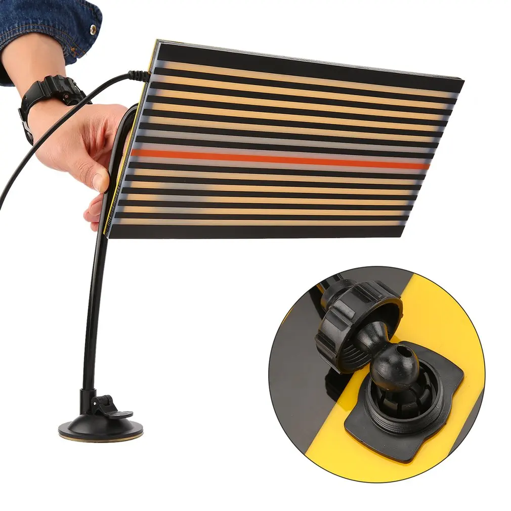 

PDR Led Line Board Dent Reflection Board Paintless Dent Removal Tools Kit Super PDR Light Board with Suction Cup Car Body Lamp
