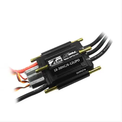 

ZTW SEAL 150A 160A OPTO HV brushless ESC Great performance for RC boat