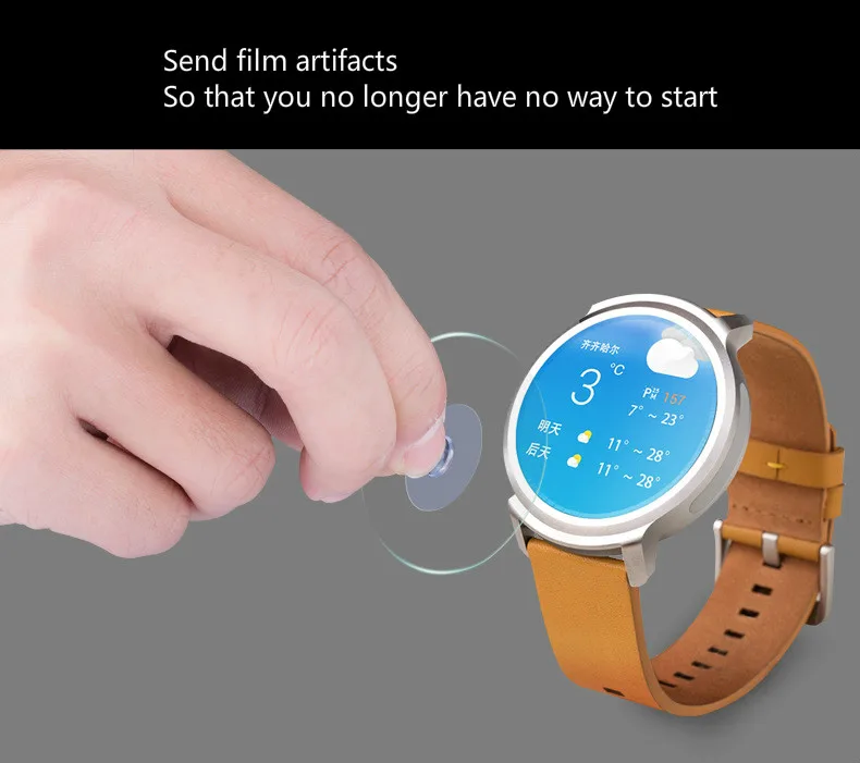 Взрывозащищенная защитная пленка из закаленного стекла для экрана Samsung S3 Gear S3|screen
