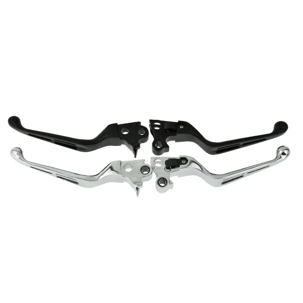 МОТОЦИКЛ хром/черный тормоз сцепления рычаги для Harley 1996-2003 XL 1996-2007 Dyna и Touring 2011-2014