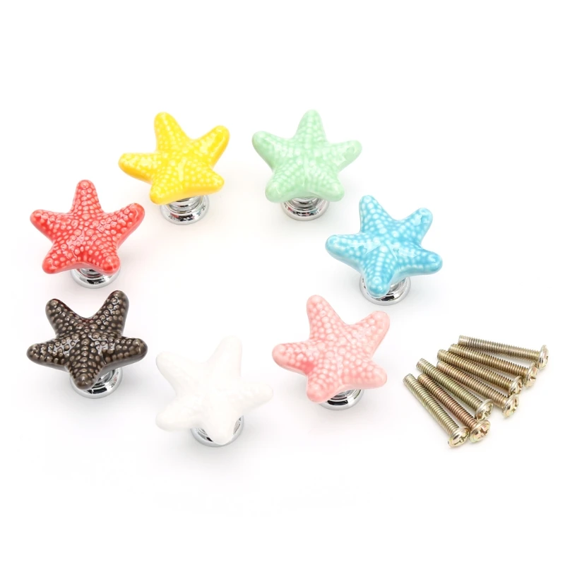 

Cabinet Knob Handle Ceramic Door Cupboard Drawer Kitchen Pull Home Decor