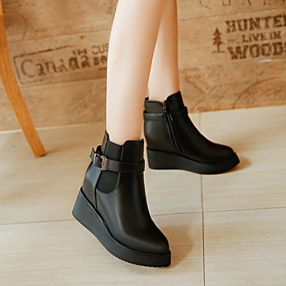 

shoes women sandalsWomens Martin Boots Thick With Boots Winter Women Martin Boots platform boots