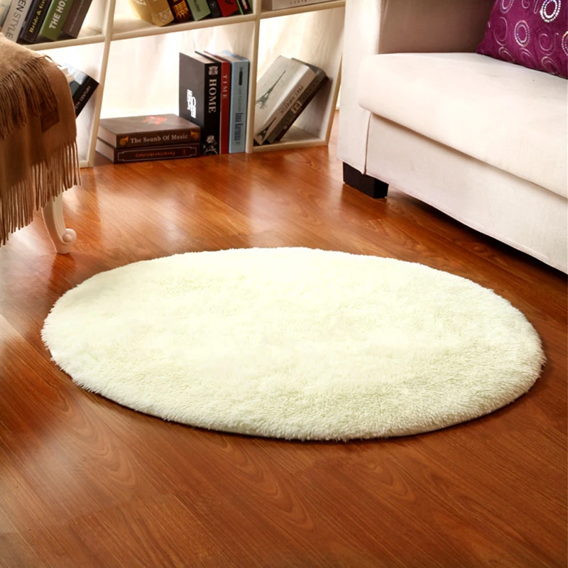 Thicken Bruge Circle Carpet Yoga Parlour Round Mat Hanging Basket