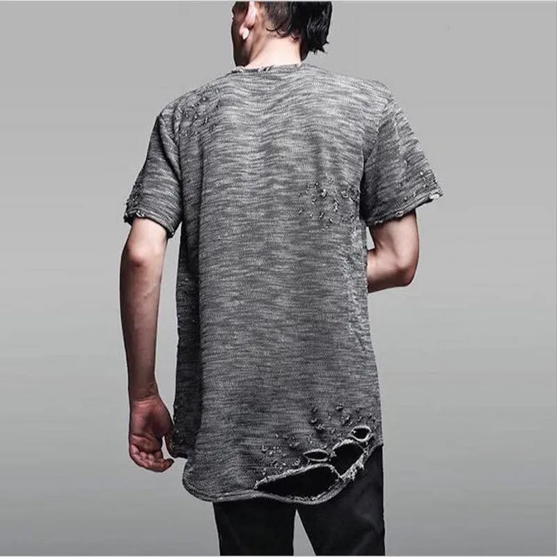 camisetas rotas hombre
