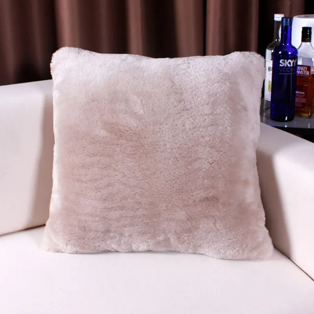 Luxury Australia 100 Short Wool Cushions Sheepskin Fur Cushion Luxury Australia 100 Short Wool Cushions Sheepskin Fur Cushion Almofada Include Inner Pp Cotton Throw