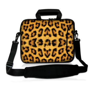 

Leopard Soft Sleeve shoulder Bag Case For Apple Macbook Air Pro Retina 11 12 13 15 Laptop Cover For Mac book 13.3 inch