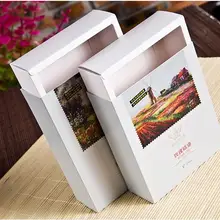 Бумага подарочная коробка упаковочная бумага, size15x28x3cm, 1000 шт. в партии