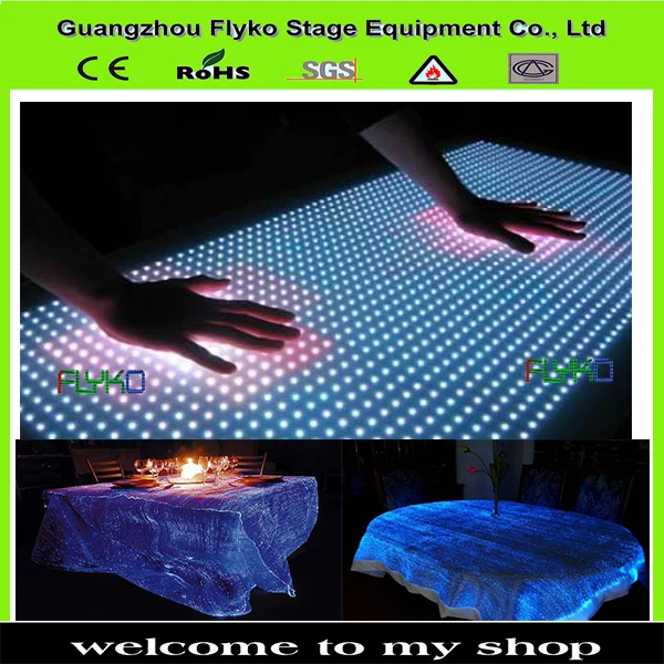 Инновационная и креативная Светодиодная настольная ткань|led cloth|clothe ledcloth table cloths |