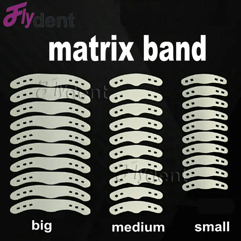 60pcs Dental Matrix Band Matrix Tofflemire Restorative Tool Universal
