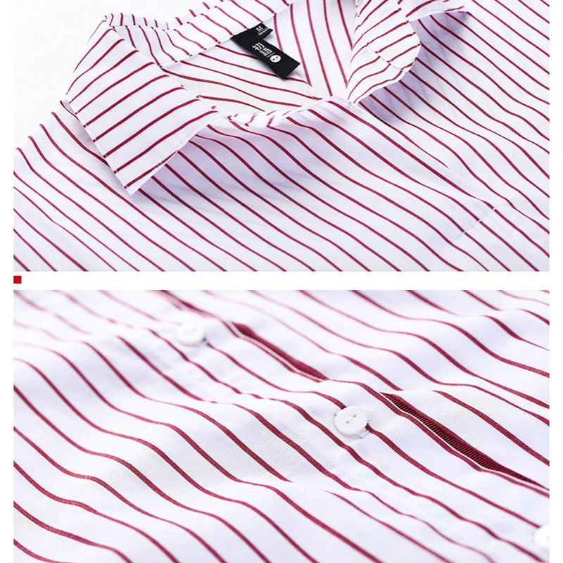  Toyouth Autumn Striped Shirts OL Style Three Quarter Batwing Sleeve Women Blouses And Shirt Irregul