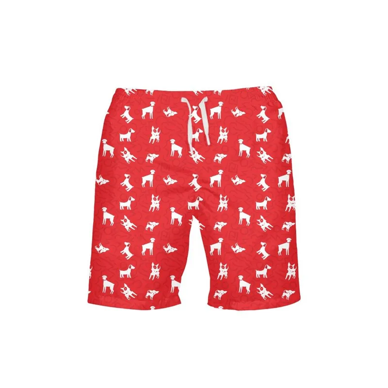 Sausage Dog Dachshund Animal Print Funny Men Shorts Modis Casual Pants Summer Beach Swiming