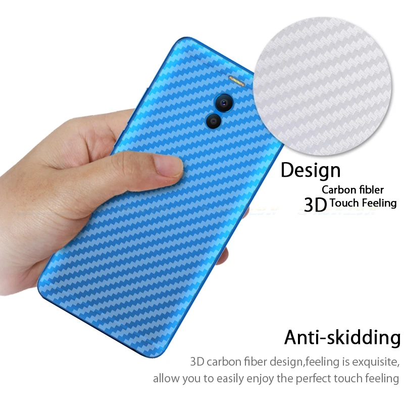3D защитная пленка из углеродного волокна для MeiZu M8 Lite M5c M6 Note 8 9 M6T M15 Pro 7 Plus задней