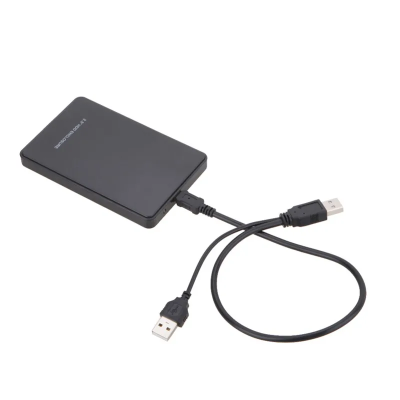 2,5 "USB 2,0 SATA HD Box 1 ТБ HDD жесткий диск внешний защитный корпус Поддержка до 2 ТБ передача данных резервного копирования Инструмент для ПК