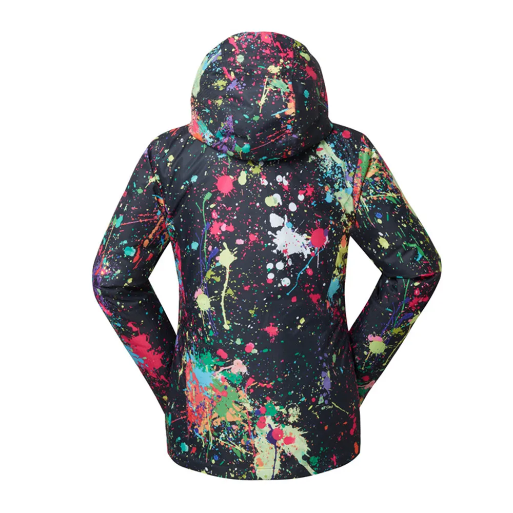 GSOU الثلوج العلامة التجارية سترة تزلج النساء على الجليد جاكيتات الشتاء الثلوج يندبروف ماء معاطف الإناث رخيصة الجبلية التزلج الدعاوى