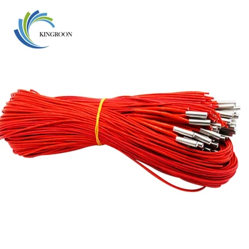 

5pcs/lot 12V 30W Cartridge Heater For 3D Printer Ceramic Cartridge Wire Heater 6X20mm 1M Long For 3D Printer Part Reprap Prusa