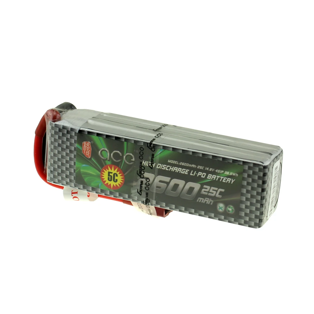 Gens ace 4S 14.8V 2600mAh 25C Lipo