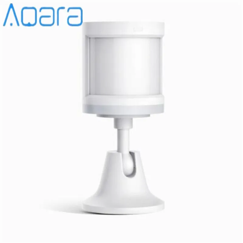

New Original Xiaomi Aqara Human Body Sensor Mijia Smart Home Body Movement Motion Sensor Light Intensity Detection Via App