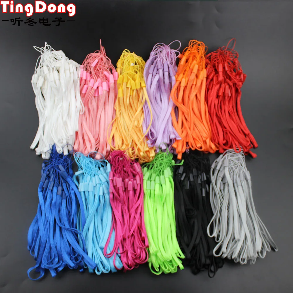 

50 Pcs Lanyards Neck Phone Strap For ID Pass Card Badge Gym Key / Mobile Phone USB Holder DIY Hang Rope Lariat Lanyard