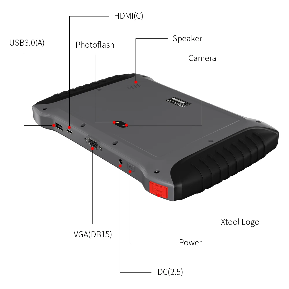 Диагностический инструмент XTOOL A80 программатор для ключей с поддержкой obd2
