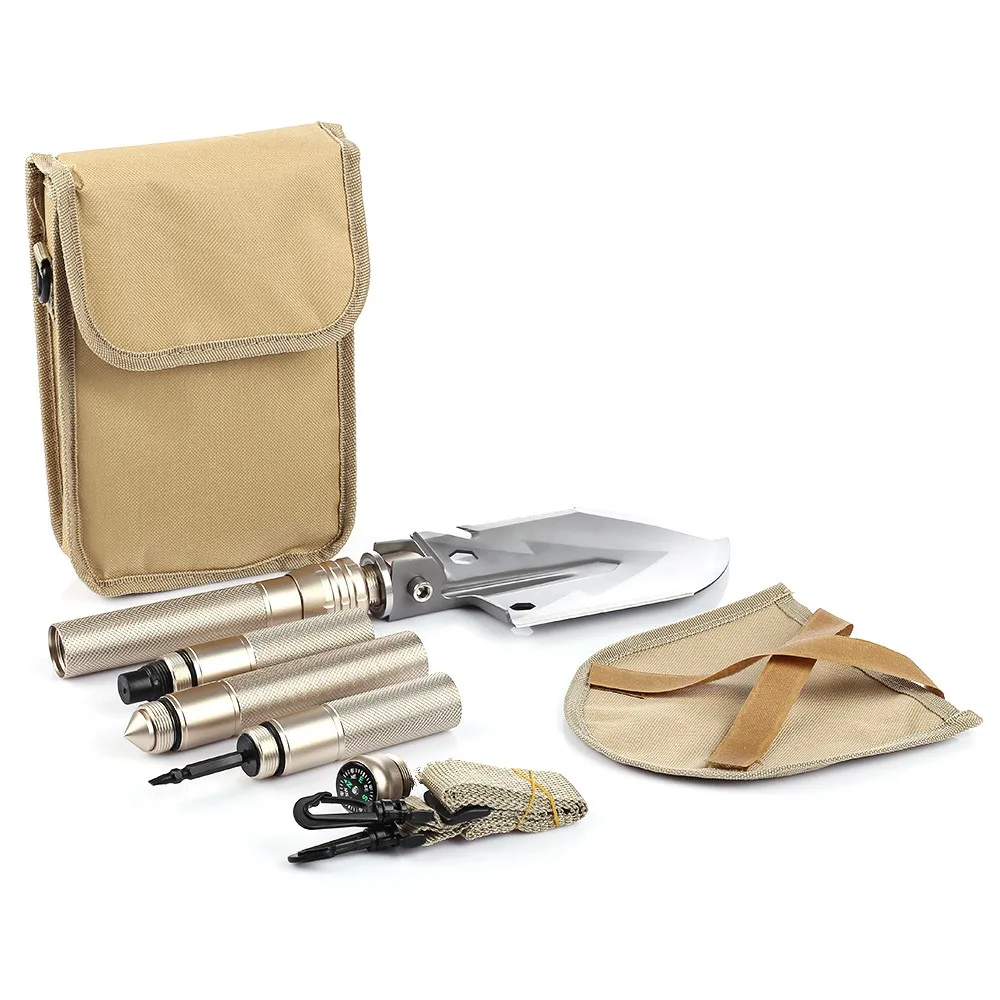 Outdoor Camping Tactical Multifunctional Folding Shovel