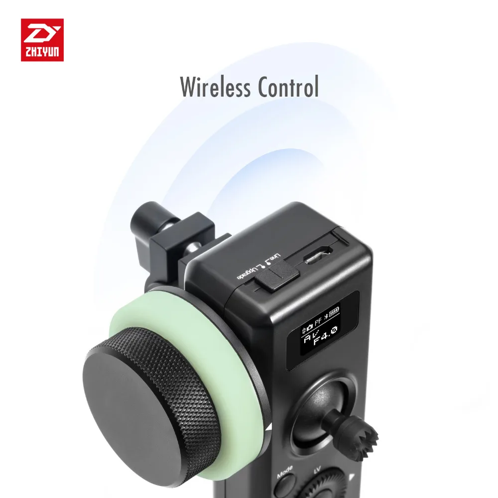 Zhi yun Crane 2 Пульт дистанционного управления с датчиком движения фоллоу-фокус аксессуары/Crane2 сервопривод фоллоу-фокус для всех камер