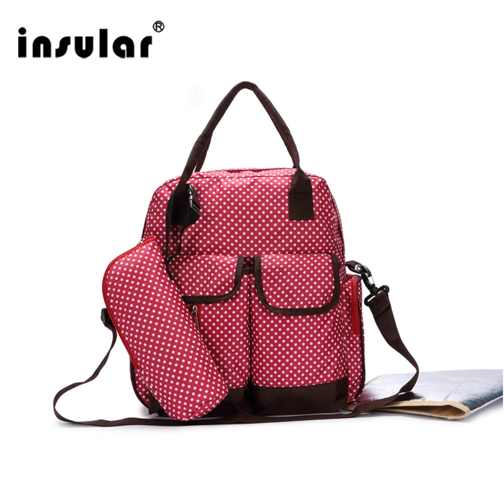 

Insular 3PCS/Set High Quality Backpack Mummy Baby Diaper Bags Nappy Bags For Mom Stroller Bags For Maternity Mother