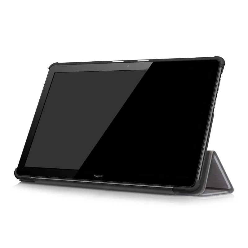 Кожаный чехол для huawei MediaPad T5 10," W09/L09/L03/W19 Складная подставка для планшета крышка для huawei Mediapad T5 10 тонкий Чехол-держатель