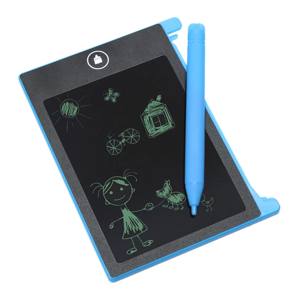 4." цифровой ЖК-дисплей eWriter почерк безбумажной блокнот writing рисунок граффити ультратонкие цифровой Планшеты Графика Планшеты pad графический планшет для рисования планшет для рисования