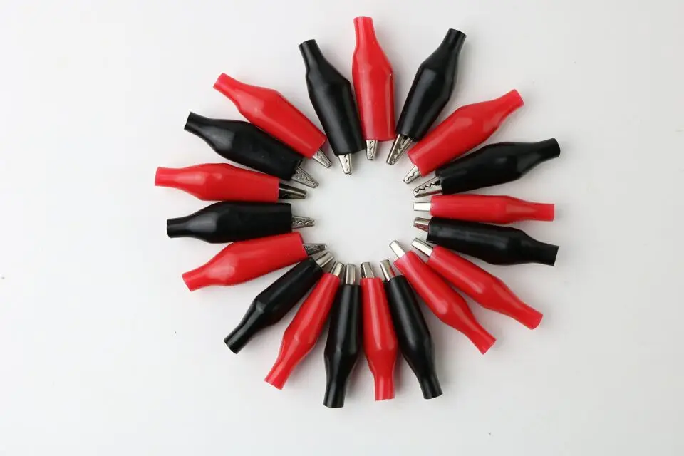 Metal Alligator Clip 20pcs/lot for Testing Probe Meter