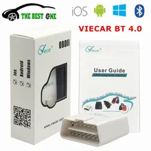 Viecar ELM327 Bluetooth 4,0 V1.5 OBD2 автомобильный диагностический инструмент Viecar 4,0 ELM 327 для ios Android OBDII сканер