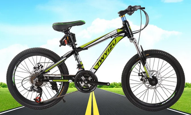 Clearance Mountain Bike Aluminum Alloy Frame 20 Inches 21 Speed Double Disc Double Disc Brake 3