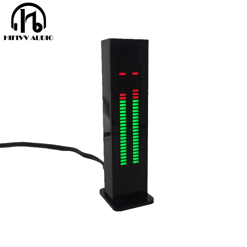 

LED Level Music Spectrum Display Single Chip Microcomputer Auto DIY Luminescent VU Meter