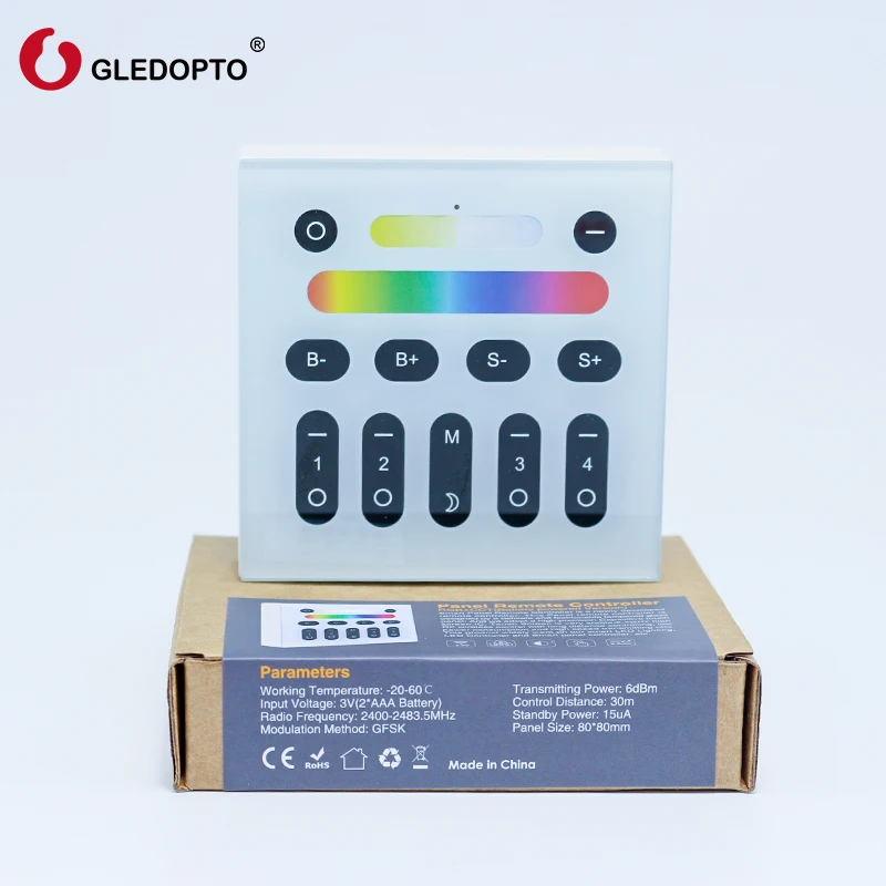 G светодиодный opto 2 4G RGB + CCT Беспроводной RF сенсорный пульт дистанционного