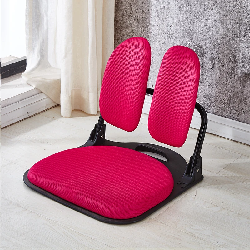 Складной стул татами эргономичный комфорт без ног Zaisu компактный стул для гостиной мебель для отдыха складной стул - Цвет: 10
