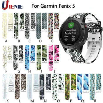 

Watchband Straps for Garmin Fenix 5 Smart Watch Band 22mm Quick Release Soft Silicone Replace Wrist Bracelet for Forerunner935
