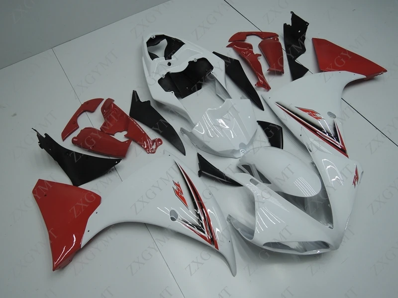 

Full Body Kits YZFR1 2009 - 2011 White Red Full Body Kits YZFR1 2009 Fairing Kits YZF R1 2011