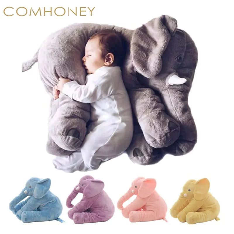 Baby Pillow Elephant Feeding Cushion Children Room Bedding Decoration