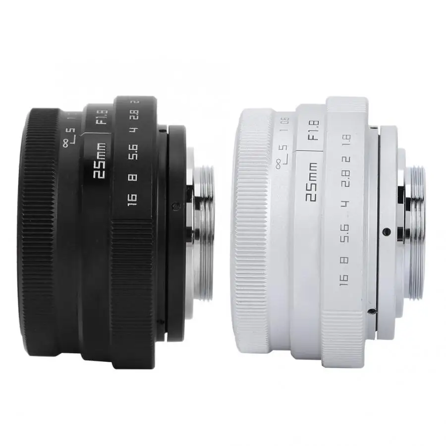 25 мм F1.8 Мини CCTV C Mount широкоугольный объектив для sony для Nikon для Canon DSLR