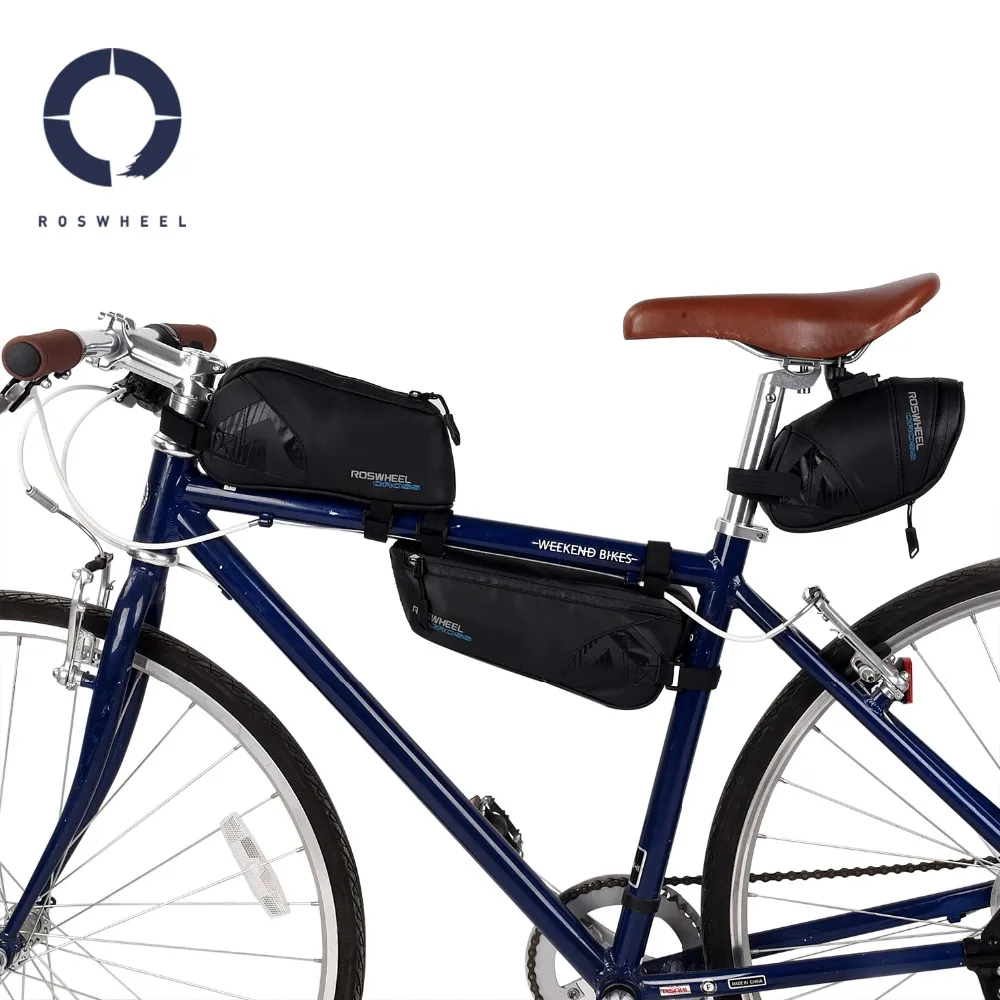 roswheel bike saddle bag